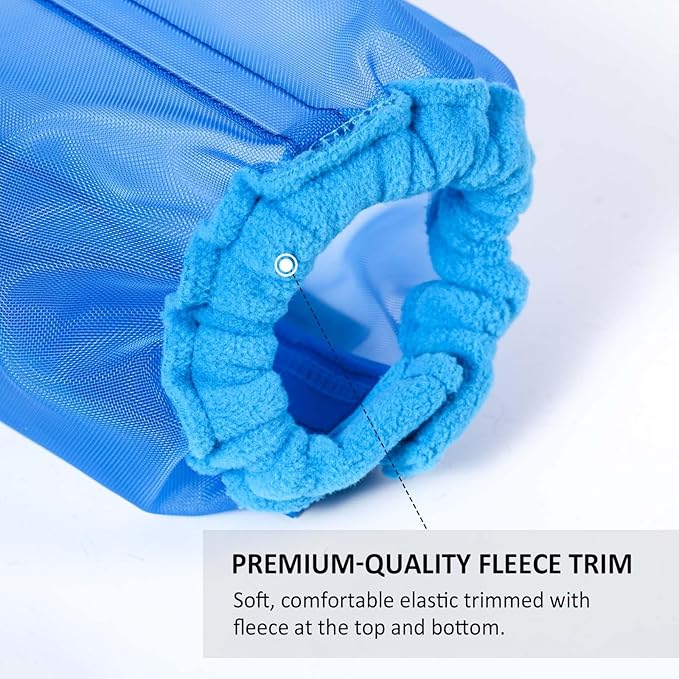 Universal Size Horse Leggings Fine Mesh Greatly Reduce Stomping Breathable Horse Boots Leg Wraps (Set of 4) Blue