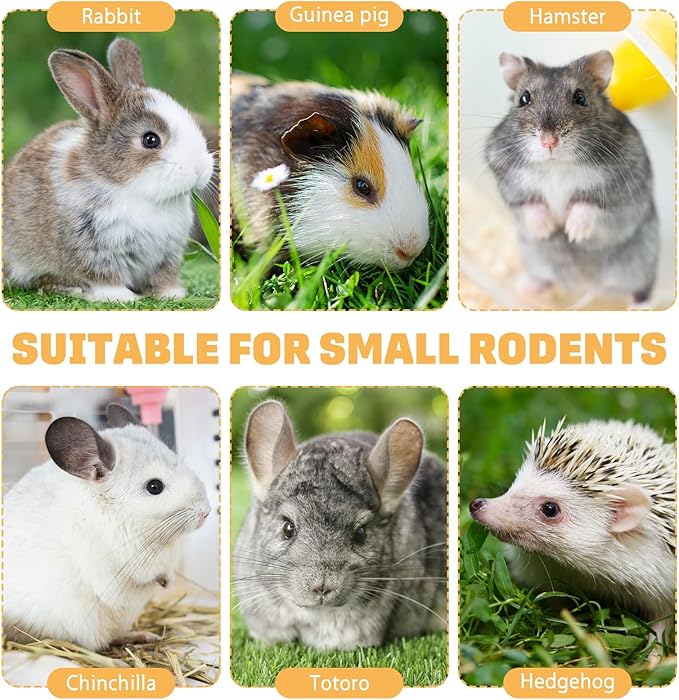 PINVNBY Timothy Hay Sticks Rabbit Chew Toys for Teeth Bunny Toys for Bunnies Boredom Hamster Molar Treats Snacks for Bunnies Chinchillas Guinea Pigs Hamsters and Other Small Animals (2PCS,7oz)