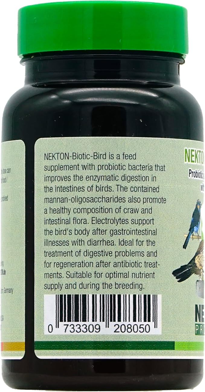 Nekton-Biotic-Bird Probiotic for Birds 50g, (1.76oz)
