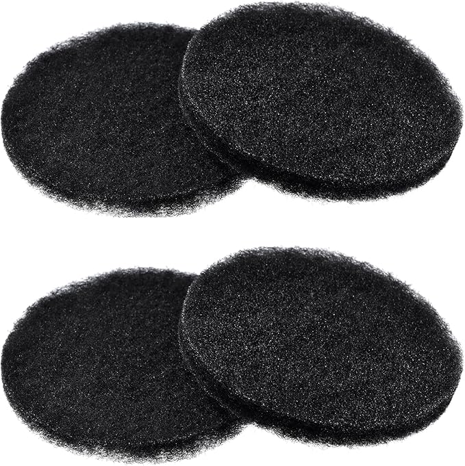 Aquarium Filter Pads Compatible with FX4 / FX5 / FX6 Canister Filter Media Replacement Parts (Polishing Pads, 4 Pcs)