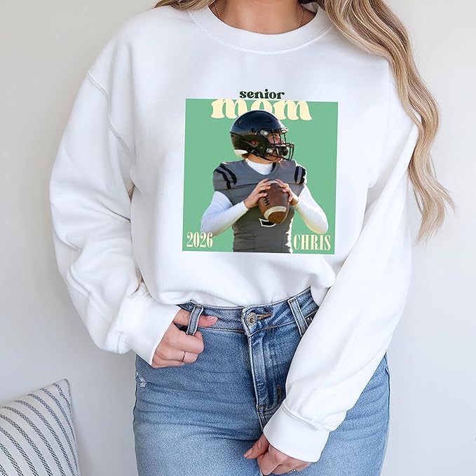 Nazenti Custom Photo Shirt, Personalized Tshirt for Mom, Dad, Grandma, Pet Lovers Gifts, Mama Gift for Women, Christmas Shirt