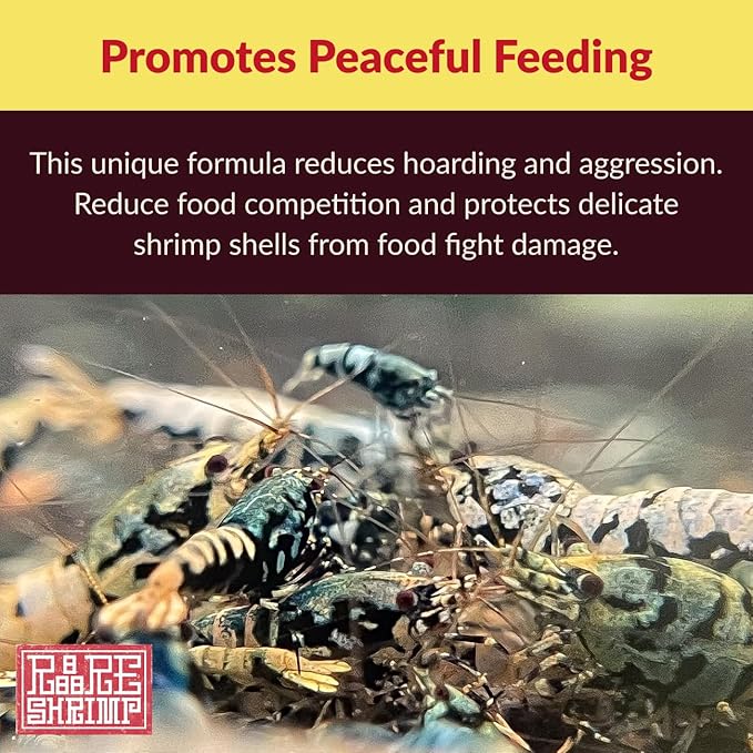 Professional Shrimp Food, Natural Premium Ingredients, High Protein, Rich in Vitamins for Crystal Shrimp, Caridina, Neocaridina, Ornamental, Taiwan Breeder Foods Formula (200g)