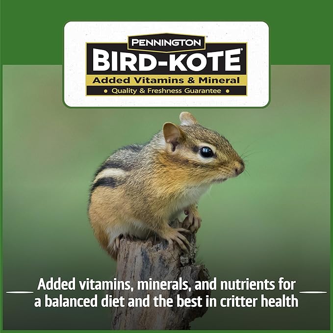 Pennington Pride Squirrel & Critter Blend With Corn, Sunflower Seeds and Peanuts, Helps Keep Critters Away From Bird Feeders, 10-lb. Bag