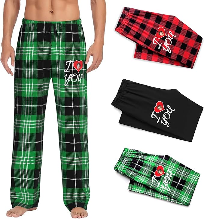 Personalized Pajama Pants For Men Women Custom Pajama Pants With Face Custom Face Pajamas Funny Customized Gifts