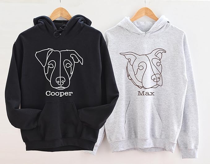 NAZENTI Personalized Dog Mom Sweatshirt, Custom Design Your Own Shirt From Photo, Custom Dog Mom Shirt, Pet Lover Gifts