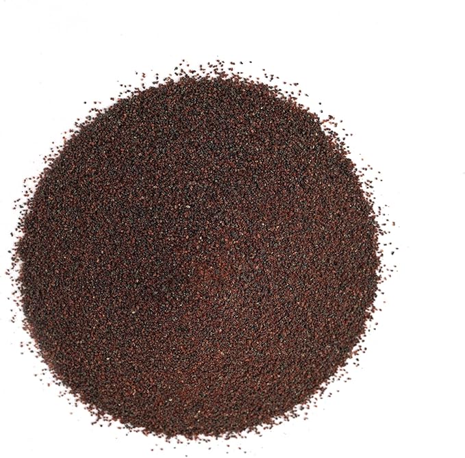 LANDEN Congo Aquascape Sand for Aquarium Landscape 2L(9lbs), Brown, Aquarium Natural Fine Decorative Sand, Tropical Rainforest Biotope Aquariums, Depth Enhancing, 0.4-0.9mm