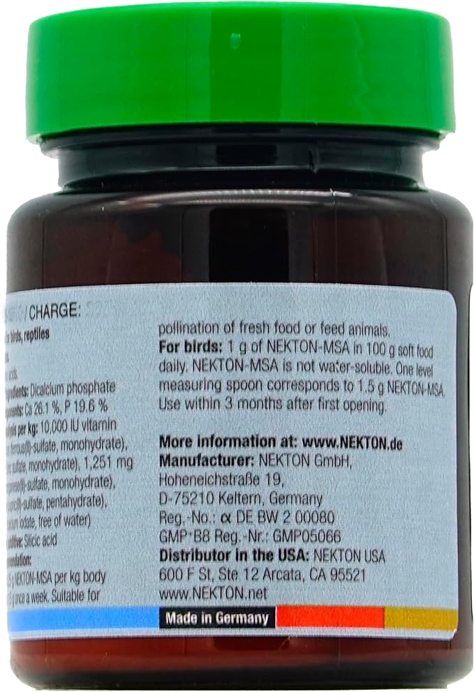 Nekton-MSA High-Grade Mineral Supplement for Pets 40gm