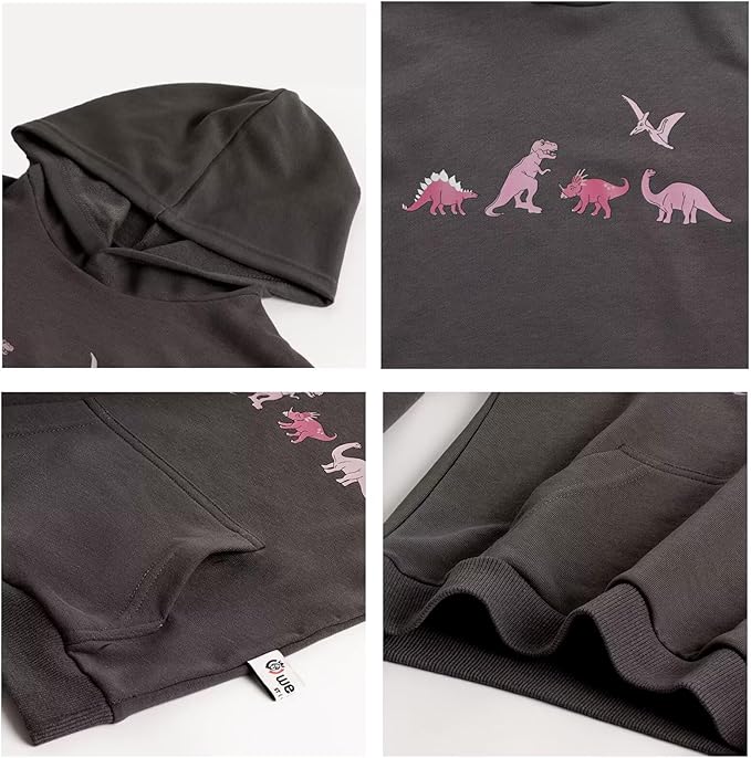 WELAKEN Sweatshirts for Girls Toddler & Kids II Little Girl's Pullover Tops Sweaters & Hoodies