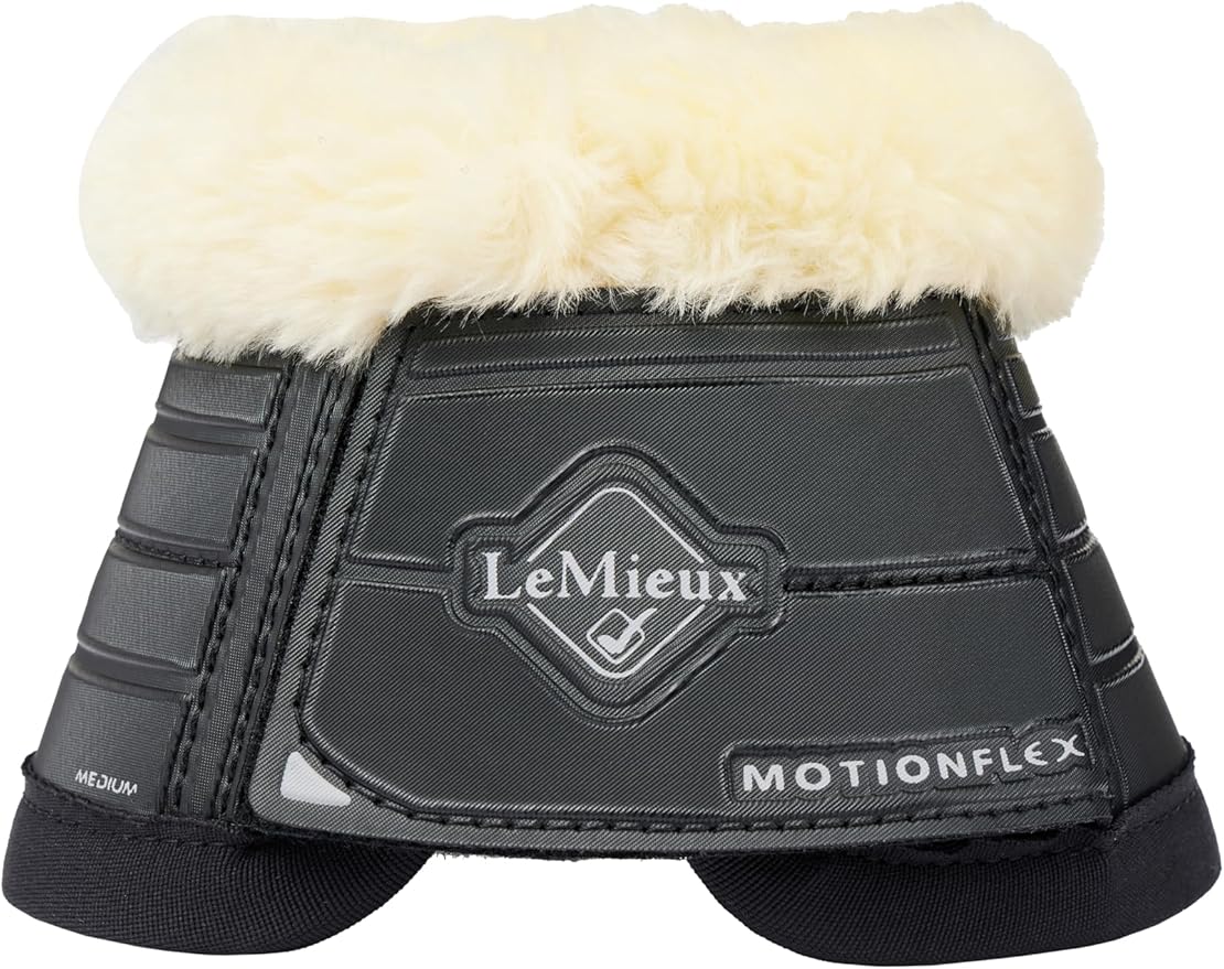 LeMieux Motionflex Overreach Horse Boots - Over Reach or Bell Boots for Horses - Protective Gear and Training Equipment