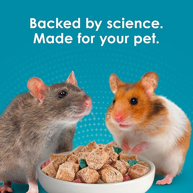 Kaytee Forti-Diet Pro Health Nourish+Protect Mouse, Rat & Hamster Food, Comprehensive Nutrition Backed by Science, Digestive Health, Immune Support, 20 Pounds