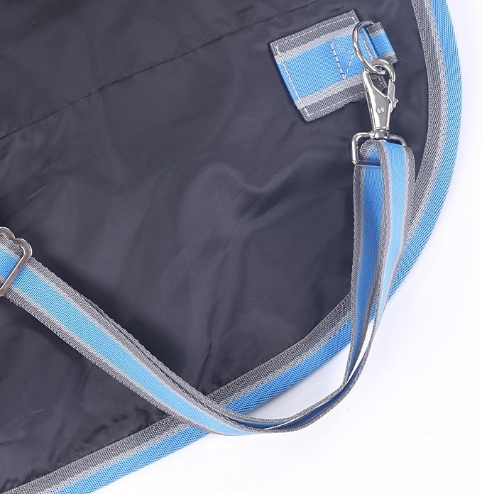 Mini Horse/Pony/Foal/Miniature Size 36"-51" Lightweight Waterproof & Breathable 1200 Denier Turnout Blanket with No Filling RoyalBlue 39"