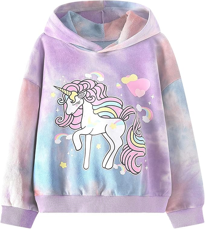 WELAKEN Sweatshirts for Girls Toddler & Kids II Little Girl's Pullover Tops Sweaters & Hoodies