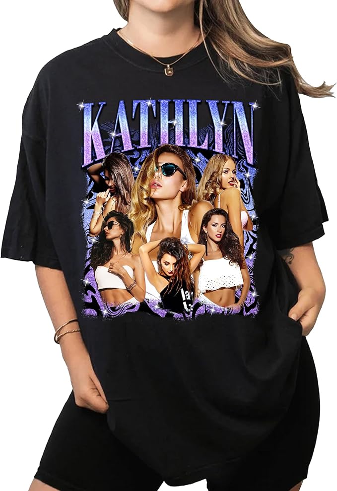 Custom Bootleg Rapper Graphic Tees Shirt – Retro 90s Vintage Style, Personalized Gift for Girlfriend, Birthday, Valentine