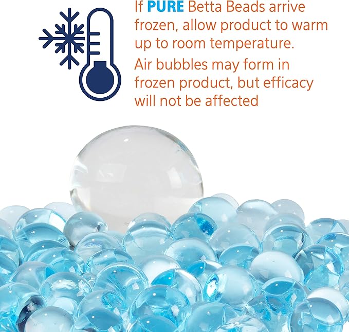 Aqueon Pure Betta Beads, Purple