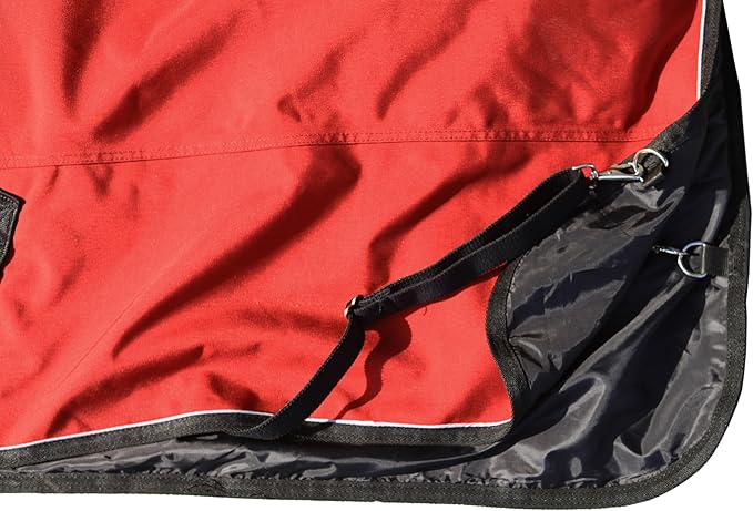 T TEKE Ultimate Turnout Sheet for Horses, 1050D Ballistic Nylon Outer, No Filling