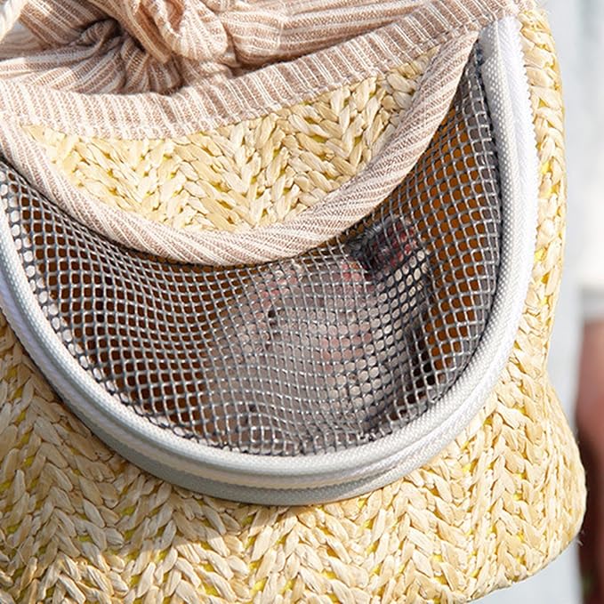 Trendy and Functional Bird Carrying Bag - Breathable Parrot Hiking Carrier with Shoulder Strap | Ideal for Small Pet Animals