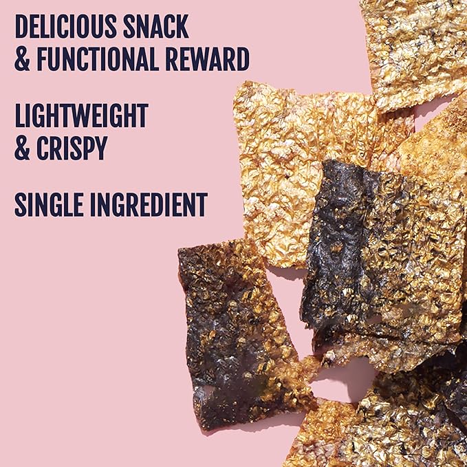 Snif-Snax Salmon Skins Dog Treats (1.5oz, 3-Pack) – Single Ingredient, Grain Free, Human-Grade, Healthy Dog Treats with Omega-3s for Skin, Coat & Joint Support
