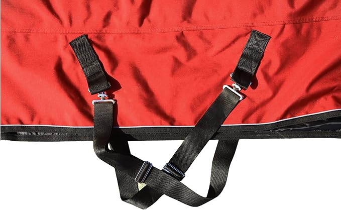 T TEKE Ultimate Turnout Sheet for Horses, 1050D Ballistic Nylon Outer, No Filling