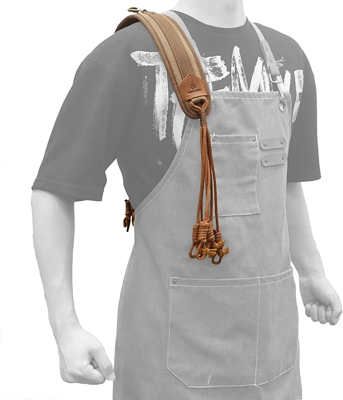 WAYNE'S DOG Canvas Bird Game Carrier, Waterfowl Dove Small Animal Game Carrier Hanger Tote Shooting Accessories (Brown)