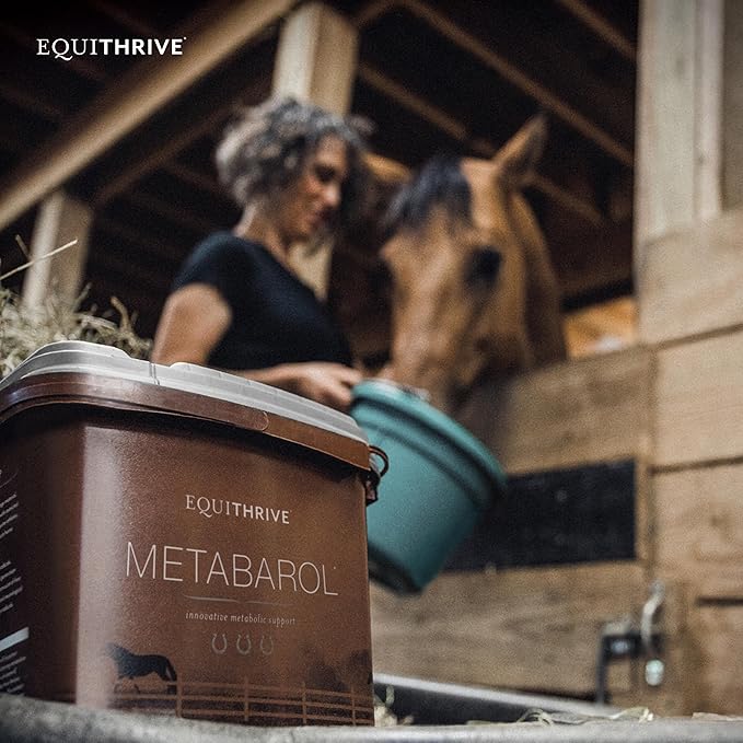 Metabarol Horse Supplement Pellets with Resveratrol, Metabolic Support Supplement for Horses, Equine Metabolic Supplement, Equine Care Products, 3.3 lbs