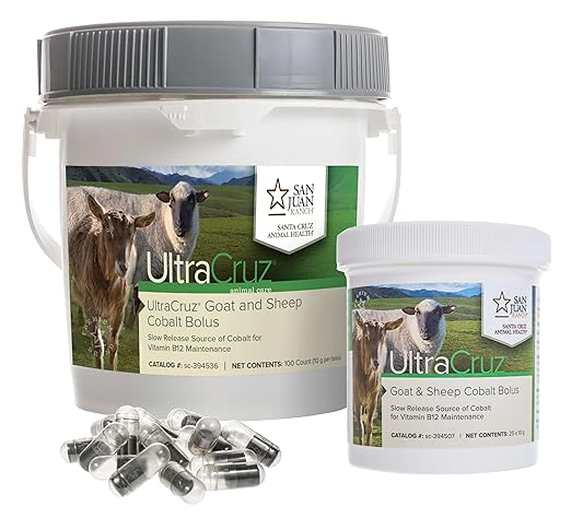 UltraCruz sc-394536 Goat and Sheep Cobalt Bolus Supplement, 100 Count x 10 Grams