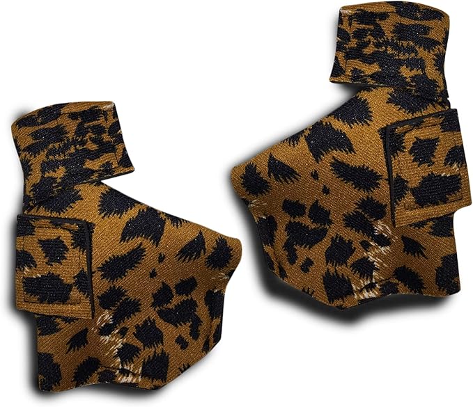 Duck Shoes for Injured Feet – Protective Neoprene Footwear for Ducks, Protective Shoes for Birds with Injured feet, Bumblefoot Relief - Small, 2.5’’ Max. Inside Width - Leopard