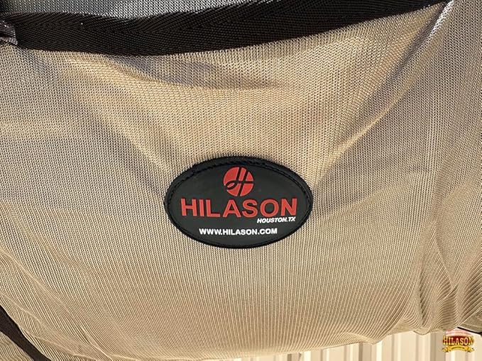 HILASON Horse Fly Sheet - Summer Spring UV Protection Mesh Bug Mosquito FlySheet for Horses | Fly-Sheet