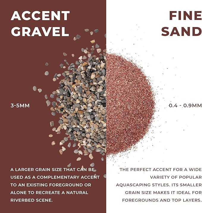 UNS Controsand - Morocco, 8L - Natural Freshwater 0.4-0.9mm Reddish Sand for Aquascaping Planted Tanks - Aquarium, Terrarium, Paludarium Substrate for Betta, Shrimp, Fish, Jumping Spider, Turtle