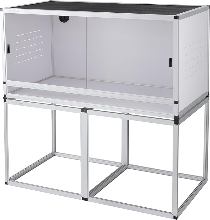 Reptile Enclosure Stand Bundle: Elevate Your Habitat - Includes Stand and Extra Enclosure for a Complete Elevated Setup 40 inches Width