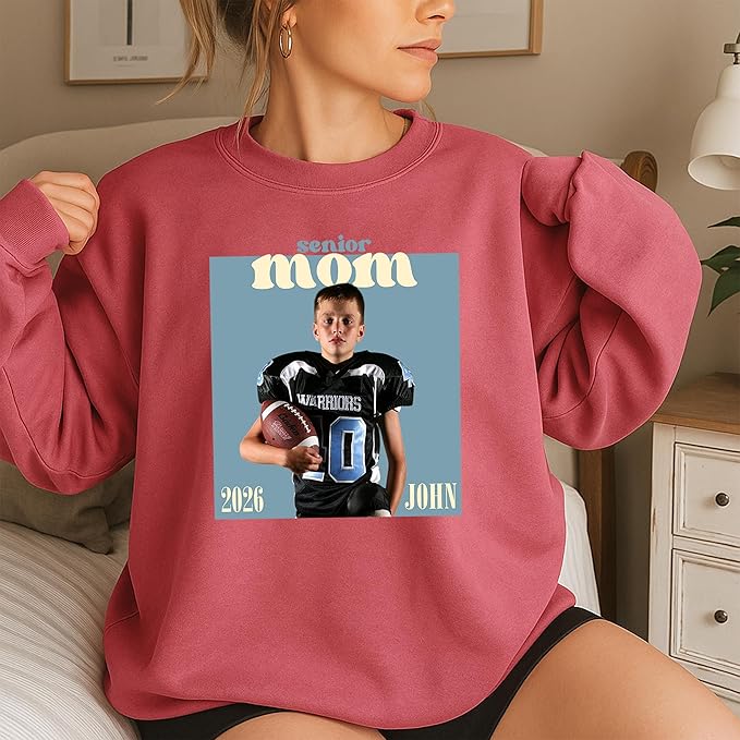 Nazenti Custom Photo Shirt, Personalized Tshirt for Mom, Dad, Grandma, Pet Lovers Gifts, Mama Gift for Women, Christmas Shirt