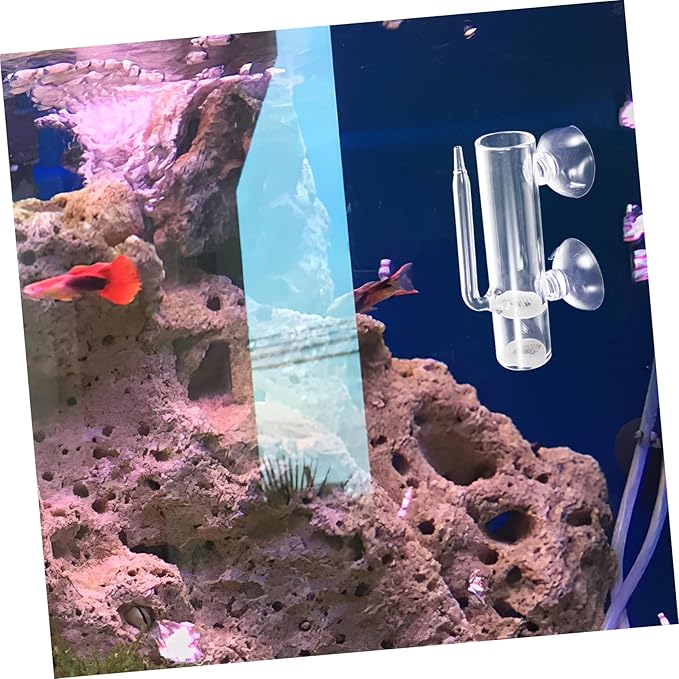 VOSAREA 1set Glass Shrimp Hatchery Box Suction Incubator for Brine Shrimp Eggs Fish Breeder Container with Isolation Design Easy to Clean for Aquatic Farming