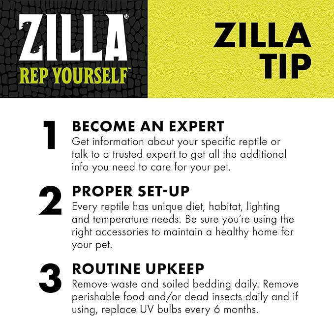 Zilla Reptile Comfort Bedding, Burrowing Reptile Paper Bedding for Skinks and Snakes, 24.6 Liters