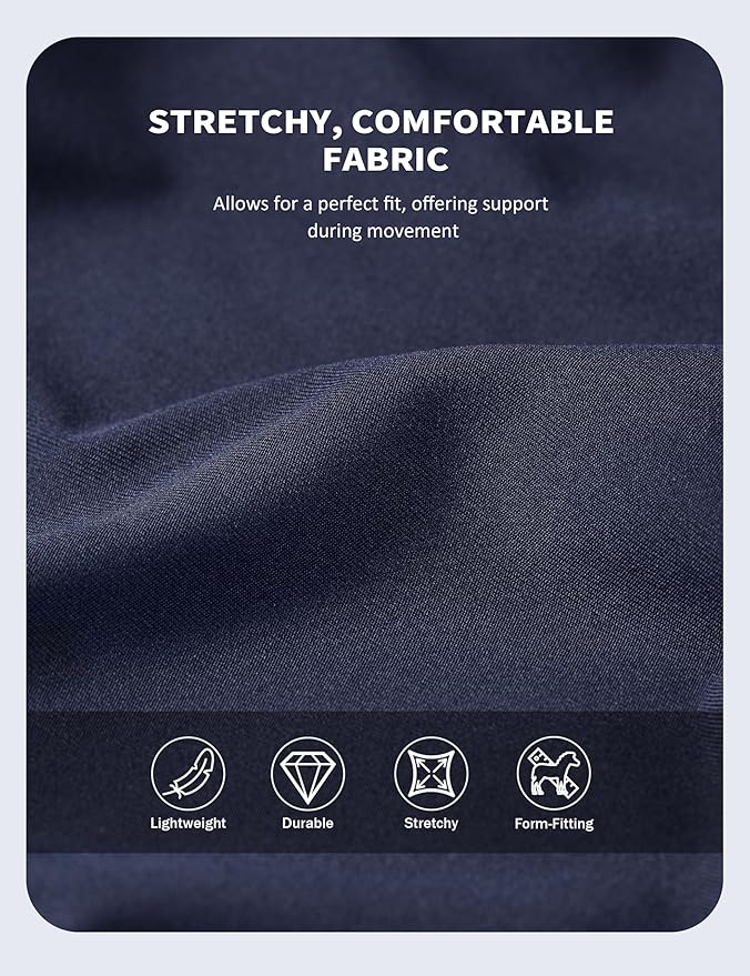Harrison Howard Horse Shoulder Guard Thick Stretchy with Inner Soft Fleece Lining Adding Comfort Prevents Chafing Navy M