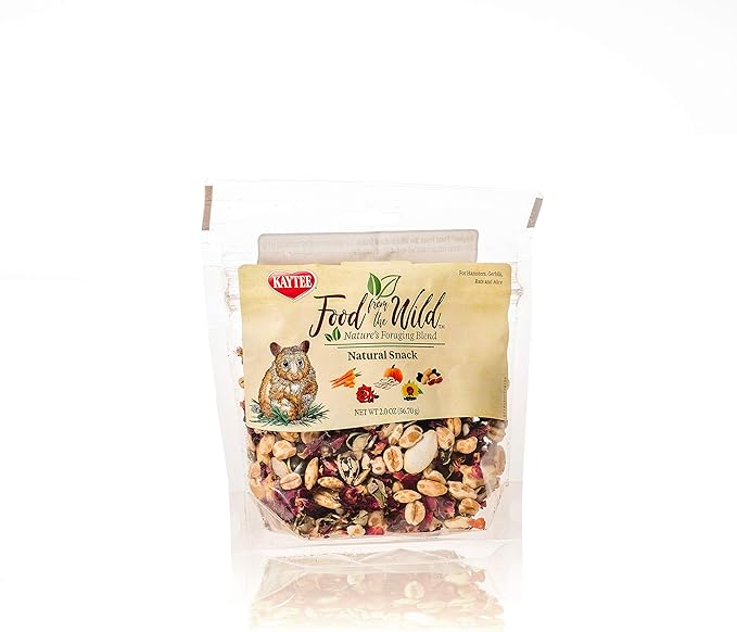 Kaytee Food, Small Pet Snack | Natural | For Rodents | 2 Ounces | Pack of 2