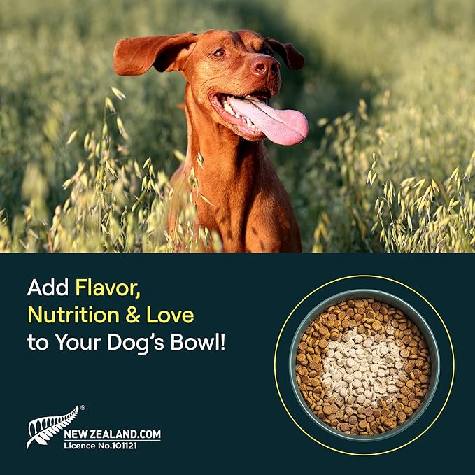 Dog Food Supplement – Multivitamin Powder for Dogs - Bone Broth Base with 6 Human-Grade Superfoods - Supports Joints, Gut, Skin & Coat - Ideal for Picky Eaters, 35+ lbs - 30 Packets