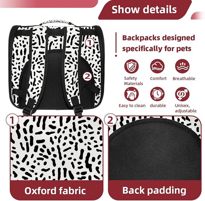 Leopard Skin (2) Dog Cat Carrier Soft-Sided Pet Bag for Small Medium Cats Puppies Airline Approved Cat Travel Carrier