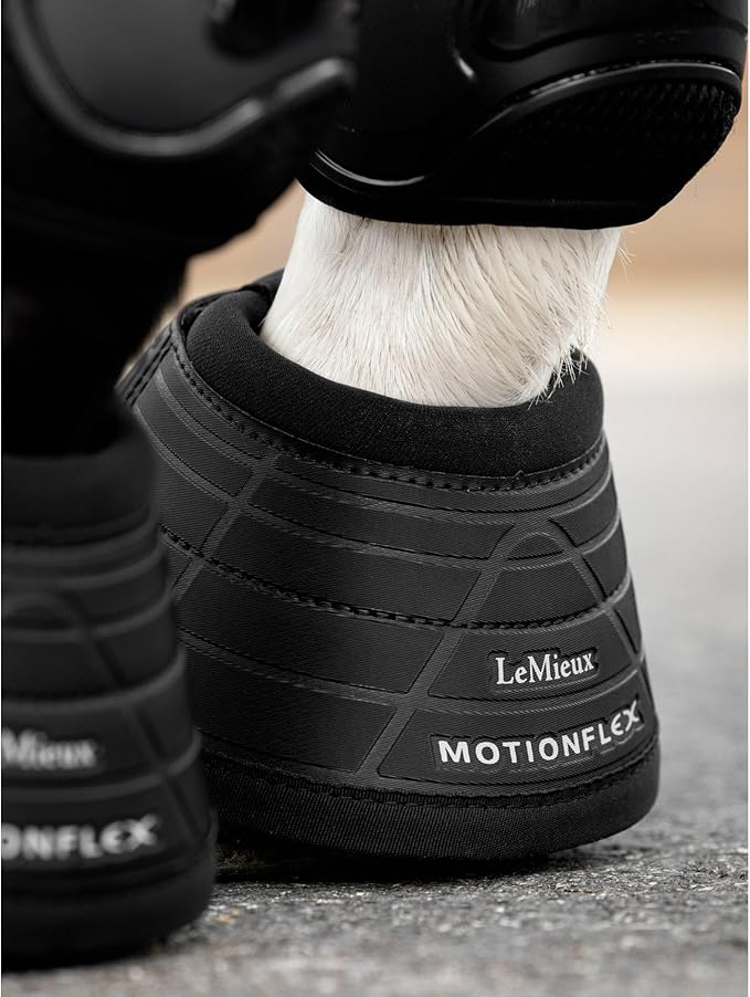 LeMieux Motionflex Overreach Horse Boots - Over Reach or Bell Boots for Horses - Protective Gear and Training Equipment