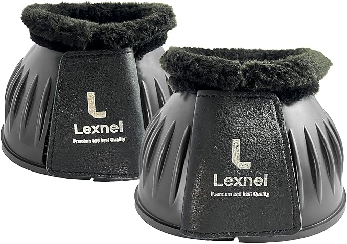 Rubber Bell Boots, Durable Bell Boots for Horse – Superior Hoof Protection and Comfort (1 Pair)
