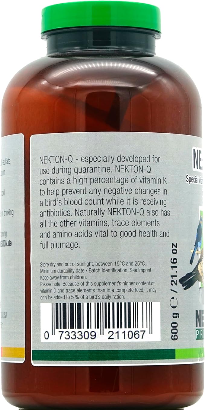 Nekton Q Vitamin K Plus Other Vitamins for Birds, 600gm