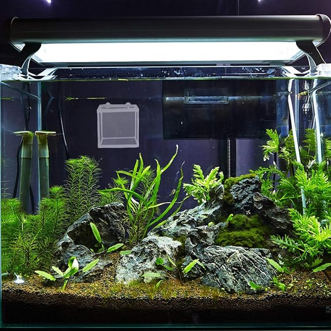Fish Box, Aquarium Box Nylon Mesh Fish Fry Hatchery Box Floating Separation Net