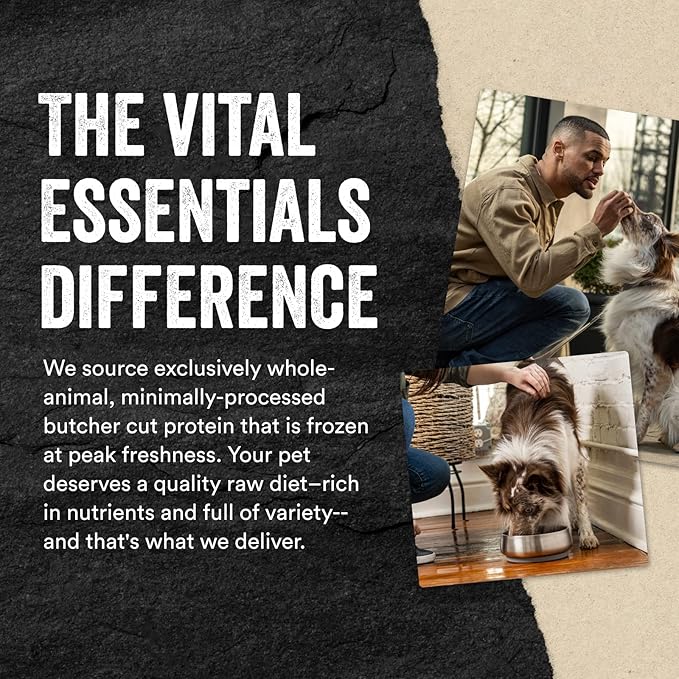 Vital Essentials Freeze Dried Raw Protein Mix-in Dog Food Topper, Turkey Mini Nibs Topper for Dogs, 6 oz