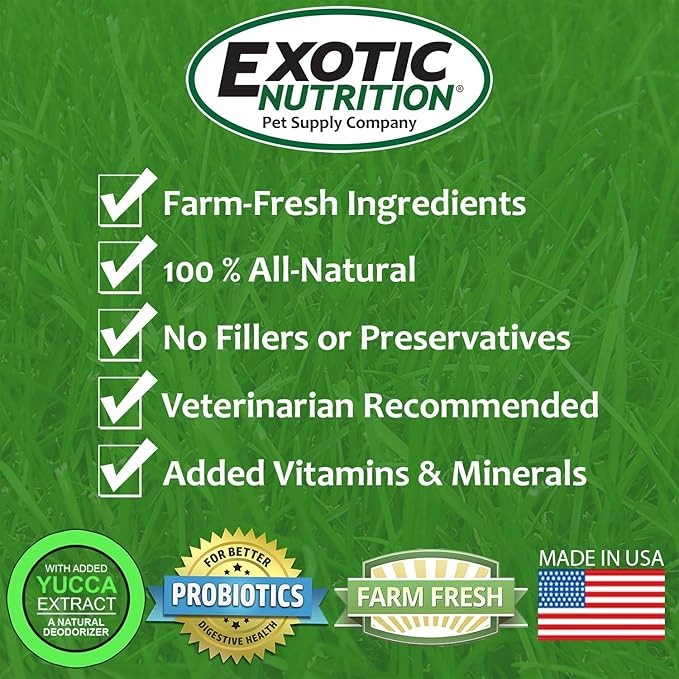 Exotic Nutrition Glider Complete 18 lb | Natural Fruit Bits | Sugar Glider Food