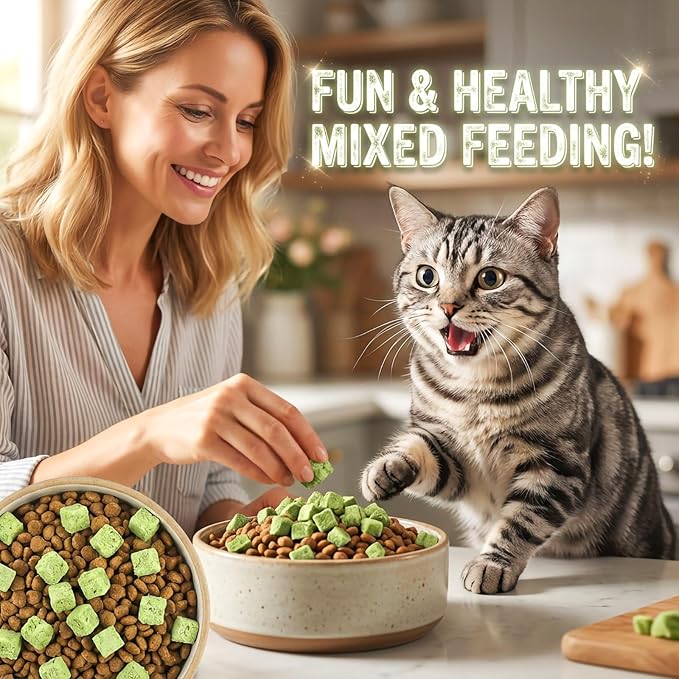 250g/8.82oz Cat Toy Cats Grass Treats, Fish Oil Kitten Grass Catnip Stick for Hairball Removal Teeth Cleaning Cats Edible Freeze Dried Kitty Lickable Chew Dental Snack for Indoor Kitty Food