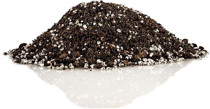 Gardenera Premium Organic Potting Soil, Succulent & Cactus Soil Mix, Fast Draining Pre-Mixed Blend - Horticultural Perlite (25%) + Peat Moss (75%) - Made in USA - 2 Quart