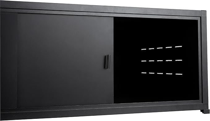 Dual Usage PVC Reptile Enclosure with Acrylic/PVC Door Options - 44x20x12 inch Sliding Door Tank for Bearded Dragon