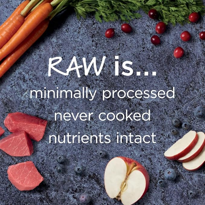 Instinct Raw Boost, Natural Dry Dog Food with Freeze Dried Pieces, High Protein, Grain Free Recipe - Real Beef, 20 lb. Bag