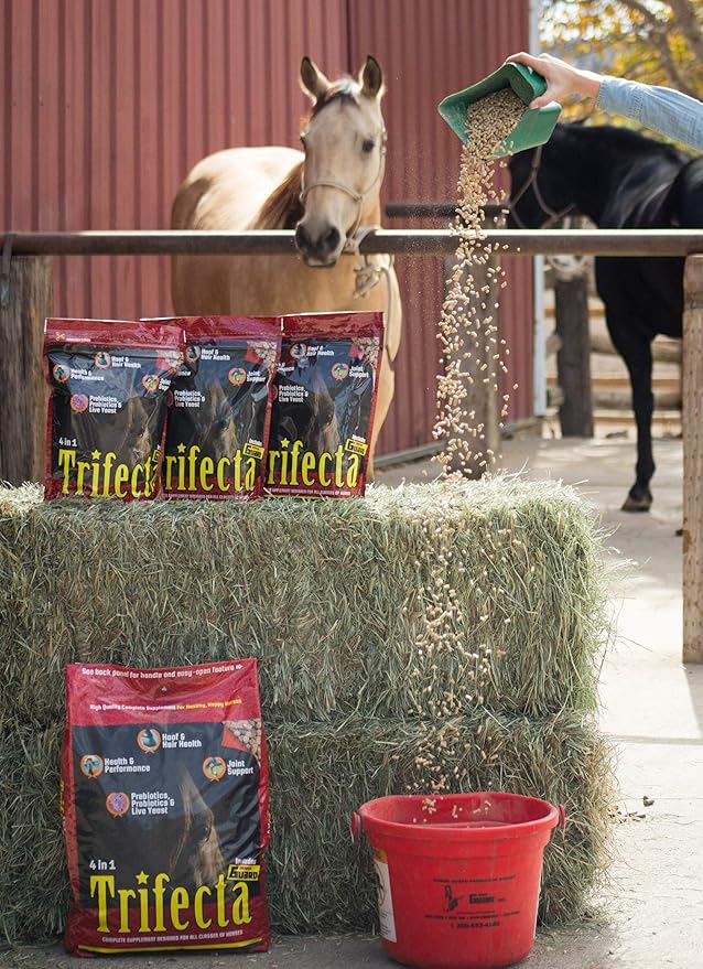 Trifecta 40 lb, 4 Equine Vitamin Minerals in 1 Complete Supplement