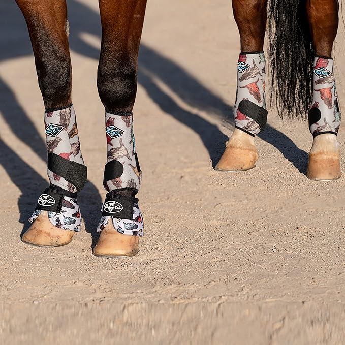 Professional's Choice 2XCOOL Sports Medicine Horse Boots | Protective & Breathable Design for Ultimate Comfort, Durability & Cooling in Active Horses | 2 Pack