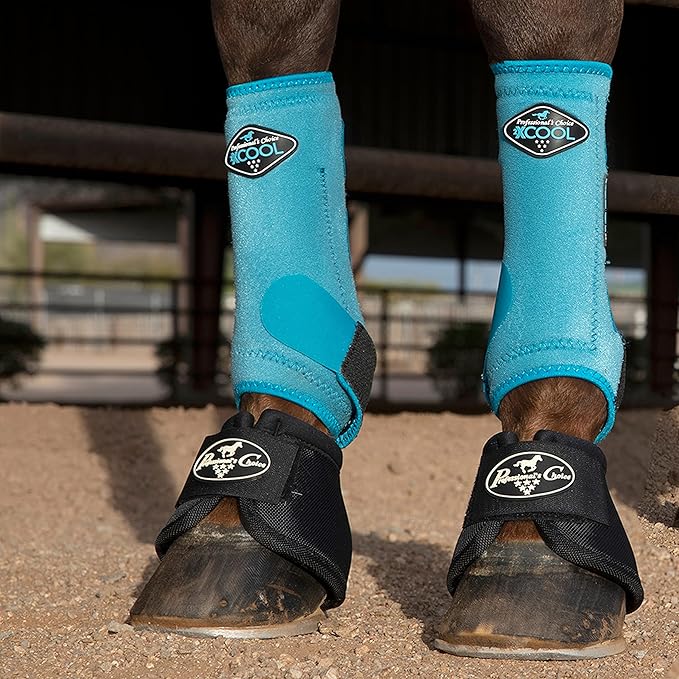 Professional's Choice 2XCOOL Sports Medicine Horse Boots | Protective & Breathable Design for Ultimate Comfort, Durability & Cooling in Active Horses | 2 Pack