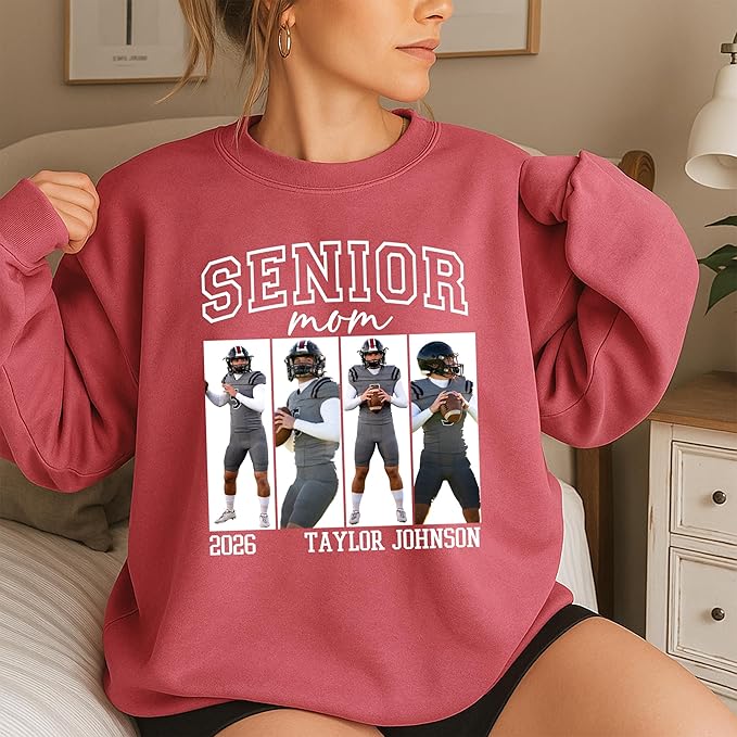 Nazenti Custom Photo Shirt, Personalized Tshirt for Mom, Dad, Grandma, Pet Lovers Gifts, Mama Gift for Women, Christmas Shirt